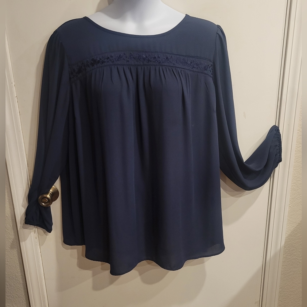 22/24 Navy Blouse